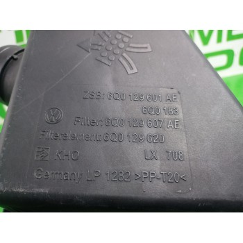 Recambio de filtro aire para seat ibiza (6l1) 1.9 sdi referencia OEM IAM 6Q0129601AE  