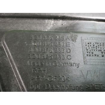 Recambio de cubrecarter para volkswagen t-roc (d11) basis referencia OEM IAM 3Q0825236C  