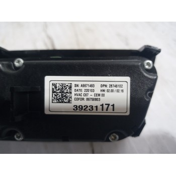 Recambio de mando calefaccion / aire acondicionado para opel corsa f edition referencia OEM IAM 39231171  