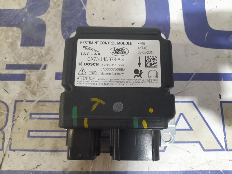 Recambio de centralita airbag para jaguar xe 2.0 diesel cat referencia OEM IAM GX7-314D374-AG  