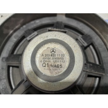 Recambio de altavoz para mercedes-benz clase c (w203) berlina 2.2 cdi cat referencia OEM IAM A2038201102  