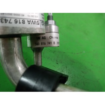 Recambio de tubos aire acondicionado para volkswagen t-roc (d11) basis referencia OEM IAM 5Q0816741B / 5WA816743A  