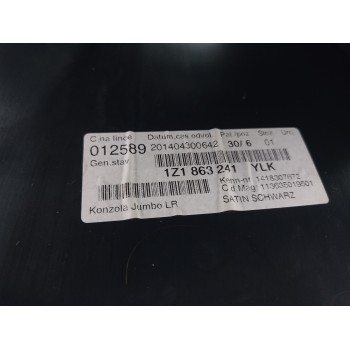 Recambio de consola central para skoda yeti active referencia OEM IAM 1Z1863241  