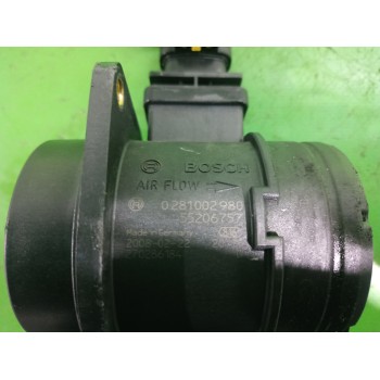Recambio de caudalimetro para fiat bravo (198) 1.9 dynamic multijet referencia OEM IAM 0281002980 / 55206757  
