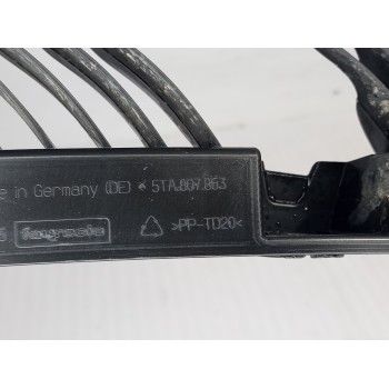 Recambio de soporte paragolpes trasero para volkswagen touran (5t1) advance bmt referencia OEM IAM 5TA807863  