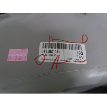 Recambio de guarnecido puerta trasera izquierda para seat mii (kf1) 1.0 referencia OEM IAM 1S4867211  