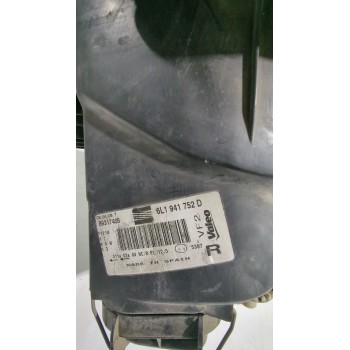 Recambio de faro derecho para seat ibiza iii (6l1) 1.4 tdi referencia OEM IAM 6L1941752B / 6L1941752D  