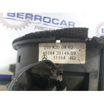 Recambio de altavoz para mercedes-benz clase e (w210) berlina diesel 3.0 diesel cat referencia OEM IAM 2108200802  