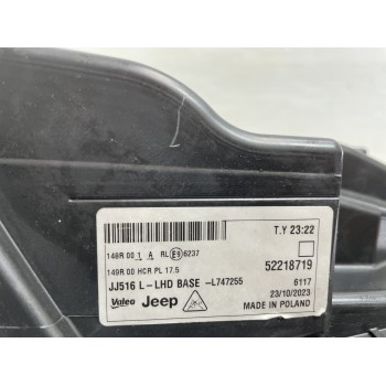 Recambio de faro izquierdo para jeep avenger altitude referencia OEM IAM 52218719  
