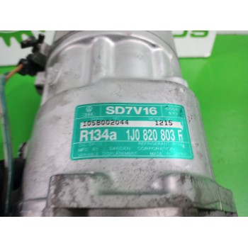 Recambio de compresor aire acondicionado para seat leon (1m1) 1.9 tdi referencia OEM IAM 1J0820803F  