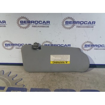 Recambio de parasol izquierdo para kia sorento 2.5 crdi referencia OEM IAM 852013E040  