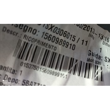 Recambio de moldura interior para alfa romeo giulietta (191) 1.6 jtdm cat referencia OEM IAM 1560989910  