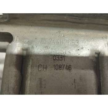 Recambio de refuerzo paragolpes trasero para opel vectra c berlina essentia referencia OEM IAM 24402663  