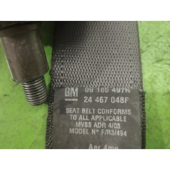 Recambio de cinturon seguridad trasero izquierdo para opel vectra c berlina essentia referencia OEM IAM 24467048F  