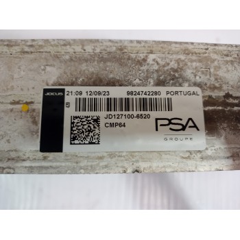 Recambio de intercooler para jeep avenger altitude referencia OEM IAM 9824742280  